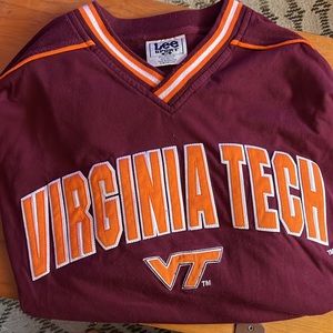 Vintage Virginia Tech Lee Sport Spirit Jersey EMBROIDERED